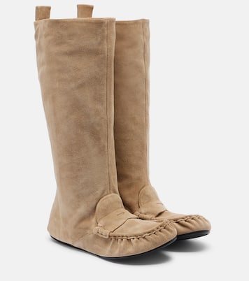 Suede knee-high boots | Acne Studios