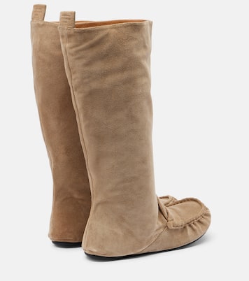 Suede knee-high boots | Acne Studios