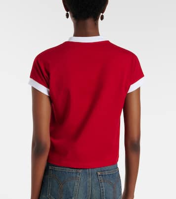 Medusa cotton-blend jersey T-shirt | Versace