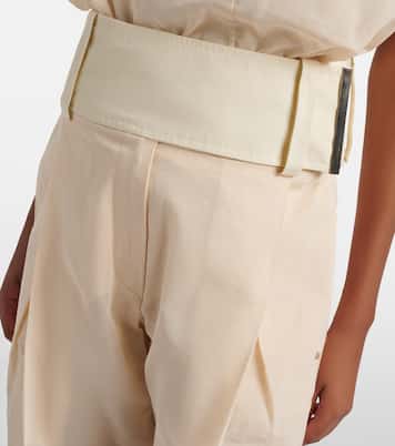 Weite Hose Ferito aus Baumwoll-Voile | Sportmax