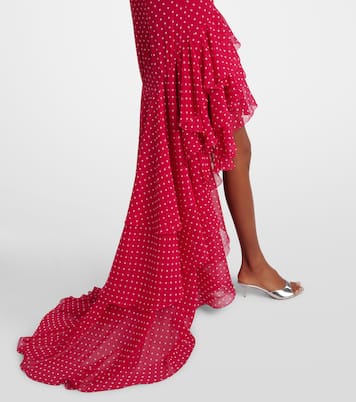 Truut ruffled chiffon midi dress | Rotate