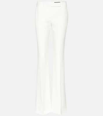 Pantaloni flared in crêpe | McQueen