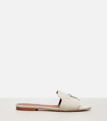 Summer Charms suede slides | Loro Piana