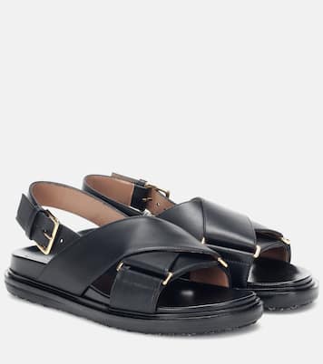 Sandales Fussbett en cuir | Marni