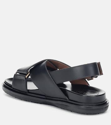 Sandales Fussbett en cuir | Marni