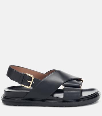 Sandales Fussbett en cuir | Marni