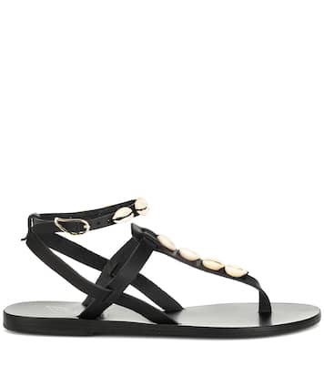 Sandales Estia en cuir à ornements | Ancient Greek Sandals