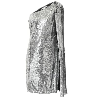 One-shoulder sequined minidress | Stella McCartney