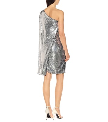 One-shoulder sequined minidress | Stella McCartney