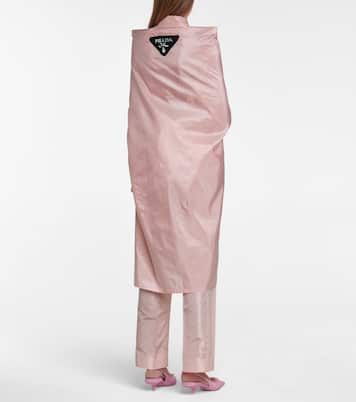 Mantella in taffetà di seta | Prada