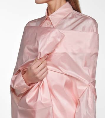 Mantella in taffetà di seta | Prada