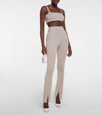 Wool, silk and cashmere bralette | Magda Butrym