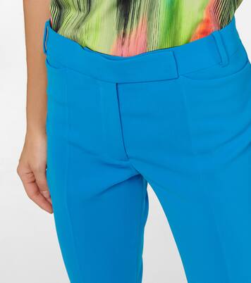 Freja high-rise techno crêpe pants | The Attico
