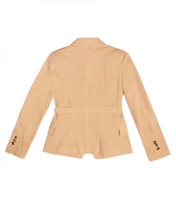 Blazer de algodón de doble botonadura | Balmain Kids
