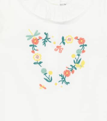 Bébé – Grenouillère brodée en coton | Tartine et Chocolat