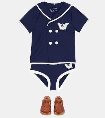 Bestickter Rashguard | Mini Rodini