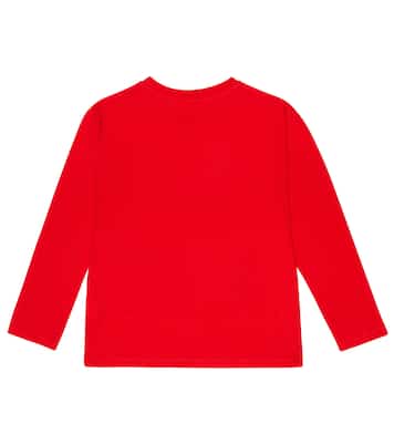 T-shirt in jersey di cotone con stampa | Stella McCartney Kids