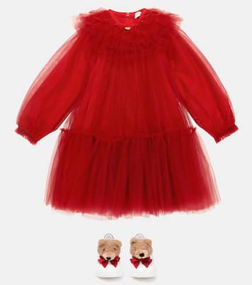 Kleid aus Tüll | Monnalisa