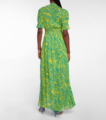 Vestido largo Erica estampado | Diane von Furstenberg