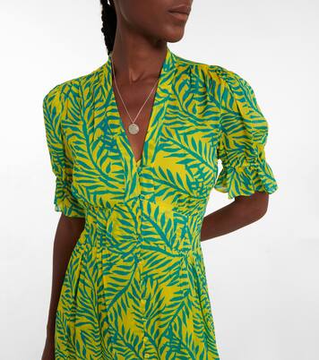 Vestido largo Erica estampado | Diane von Furstenberg