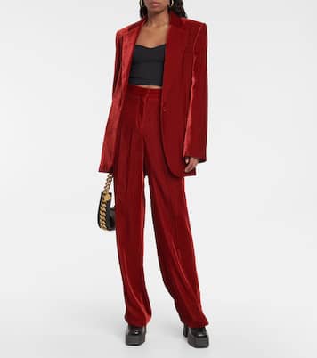 Embellished scuba crop top | Stella McCartney