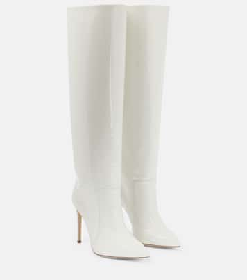 Leather knee-high boots | Paris Texas
