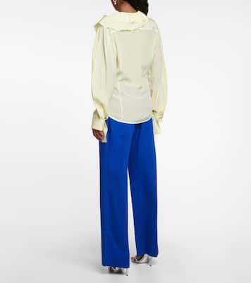 Bluse aus Crêpe de Chine aus Seide | Victoria Beckham