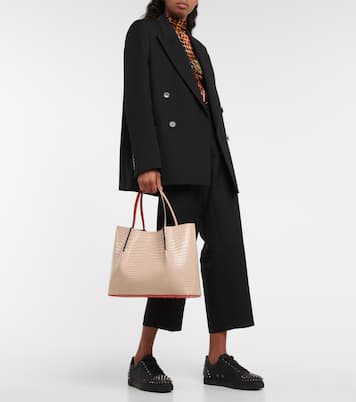 Borsa Cabarock Small in pelle stampata | Christian Louboutin