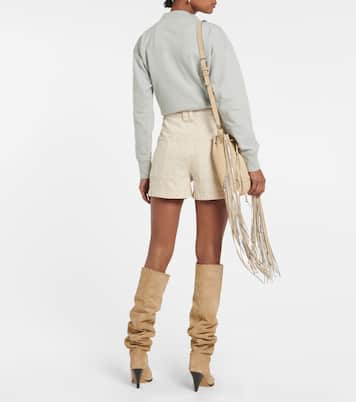 Shorts en denim de algodón | Marant Etoile
