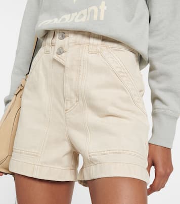 Shorts en denim de algodón | Marant Etoile