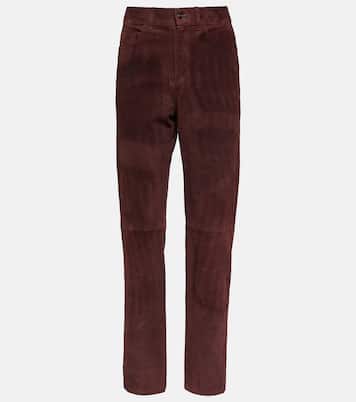 Pantaloni Paso in suede a vita alta | Blazé Milano