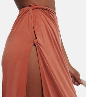 La Jupe Espelho jersey midi skirt | Jacquemus