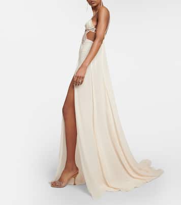 Robe de mariée en soie | Nensi Dojaka