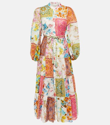 Midikleid Halcyon aus Baumwolle | Zimmermann