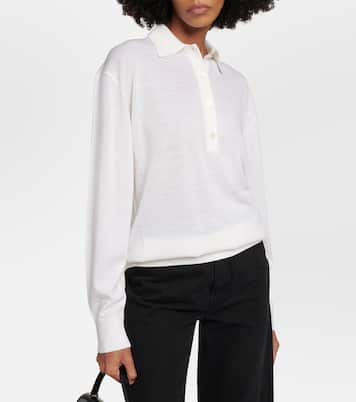 Polo en laine mélangée | Toteme
