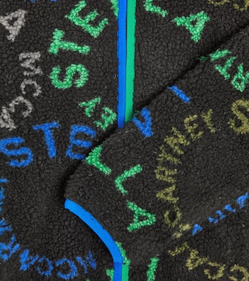 Giacca in pile con logo | Stella McCartney Kids