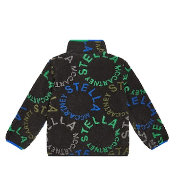 Giacca in pile con logo | Stella McCartney Kids