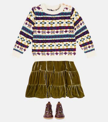 Pull Lounis à motif Fair Isle | Louise Misha