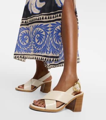 Lyna leather sandals | See By Chloé
