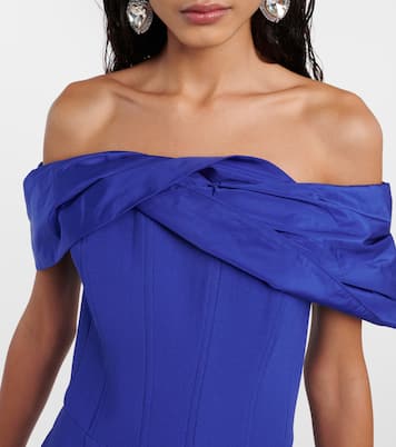 Robe Cora à encolure bardot | Rebecca Vallance