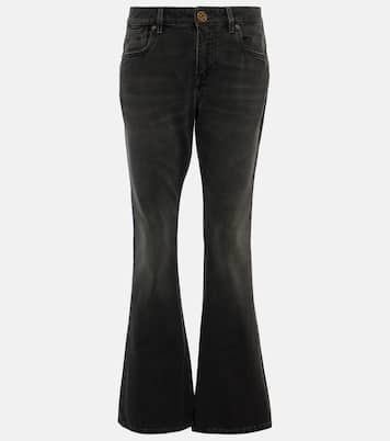 Western low-rise bootcut jeans | Balmain