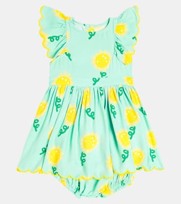 Baby printed dress and bloomers set | Stella McCartney Kids