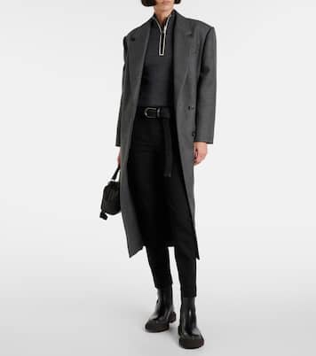 Pantaloni slim in misto cotone | Brunello Cucinelli