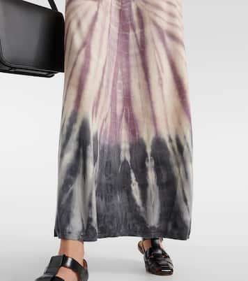Beca tie-dye cashmere and silk maxi dress | Gabriela Hearst