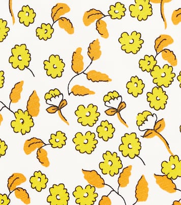 Camiseta Flowers de mezcla de algodón | Mini Rodini