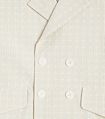Blazer Baltic de algodón a cuadros | Paade Mode