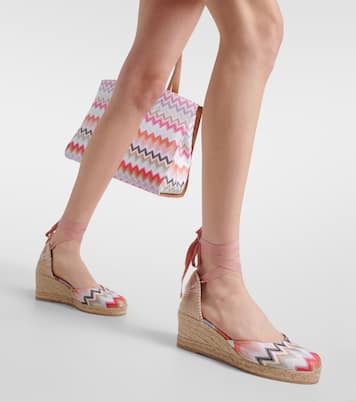 Espadrillas Eva 80 a zig-zag con zeppa | Missoni