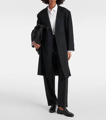 Manteau Persia oversize en laine vierge | The Row