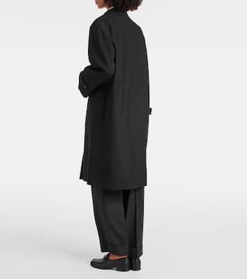 Manteau Persia oversize en laine vierge | The Row