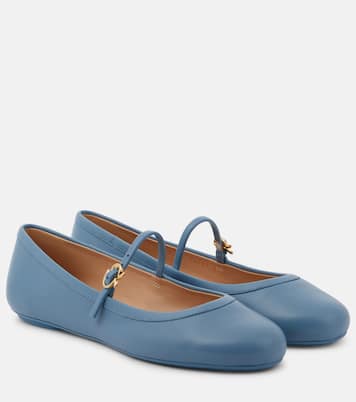 Ballerine Mary Jane Carla in pelle | Gianvito Rossi